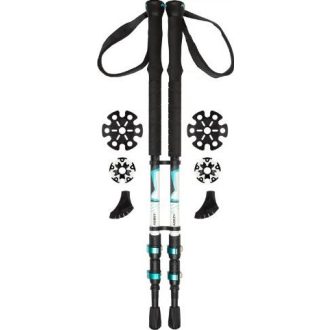 Abbey Santiago túrabot pár, fekete/zöld