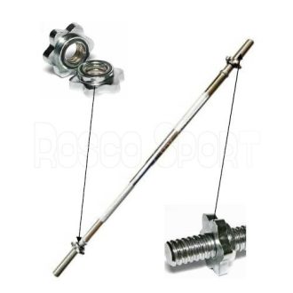 Spartan 200 kétkezes súlyzórúd, 30 mm