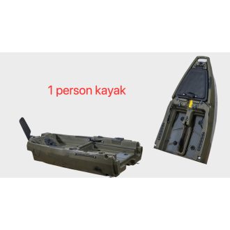   SeaSide BASS, 2 részes moduláris horgászkajak pedálhajtással