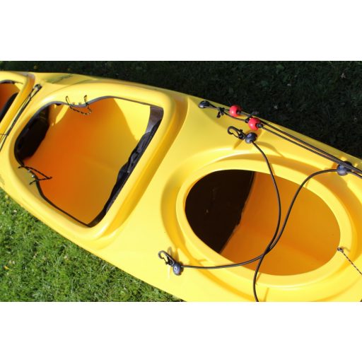 SeaSide Thunder kétszemélyes túra és tengeri kajak kormányrendszerrel