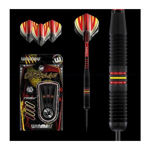 Winmau Outrage steel darts szett - 20 g - réz
