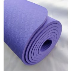 Yoga Mat , jóga matrac, TPE, 6mm, levendula