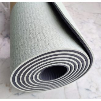 Yoga Mat , jóga matrac, TPE, 6mm, 2 színű, C16
