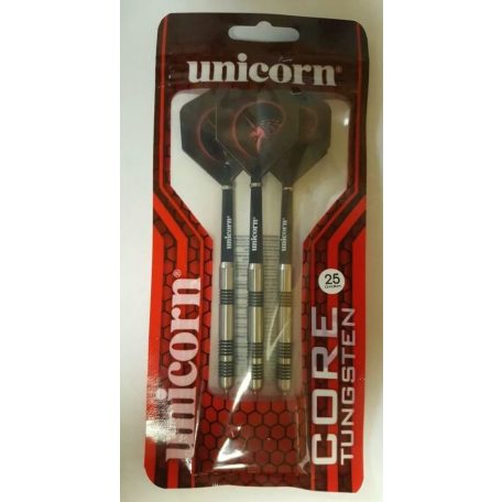 Unicorn steel CORE Tungsten steel darts készlet, 23g