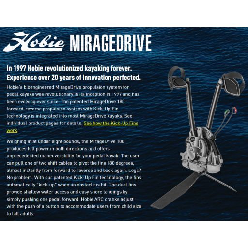 Hobie Mirage Pro Angler 12 horgászkajak pedál hajtással