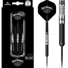   Mission Jack Daniel's Old No. 7. Steel darts szett - 23 g - 90% volfram limitált kiadás