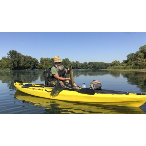 SeaSide Quest 13 túra és horgászkajak kormányrendszerrel