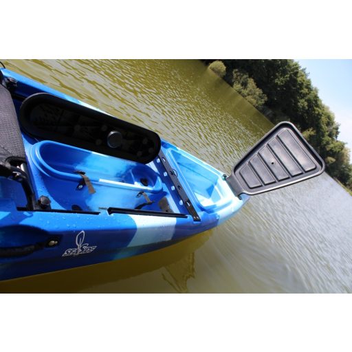 SeaSide Quest 13 túra és horgászkajak kormányrendszerrel