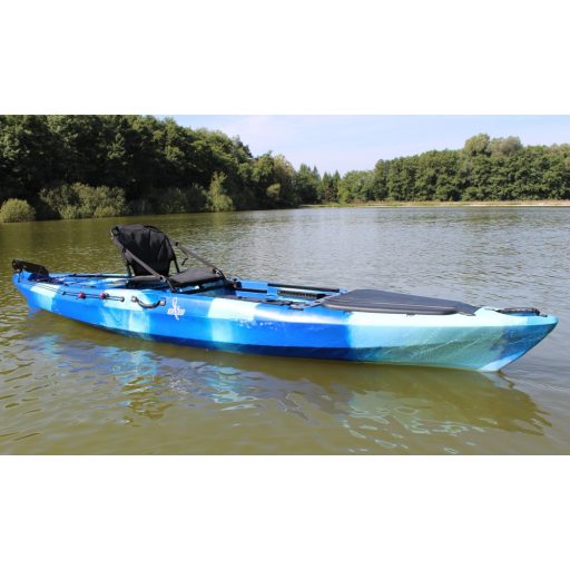 SeaSide Quest 13 túra és horgászkajak kormányrendszerrel