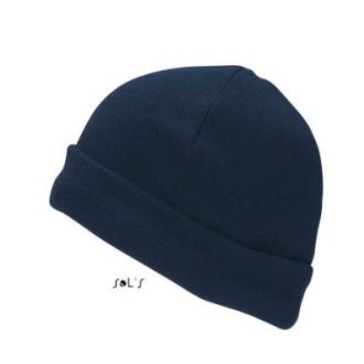 Polár téli sapka,hajtott