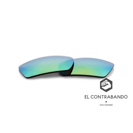 El Contrabando lencse pár Comandante Series napszemüveghez, zöld színű