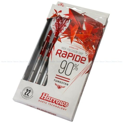 Harrows steel, 22g, Rapide R Dart szett , 90% wolfram