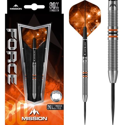 Mission Force M25 steel dart szett, 24g, 80% volfrám