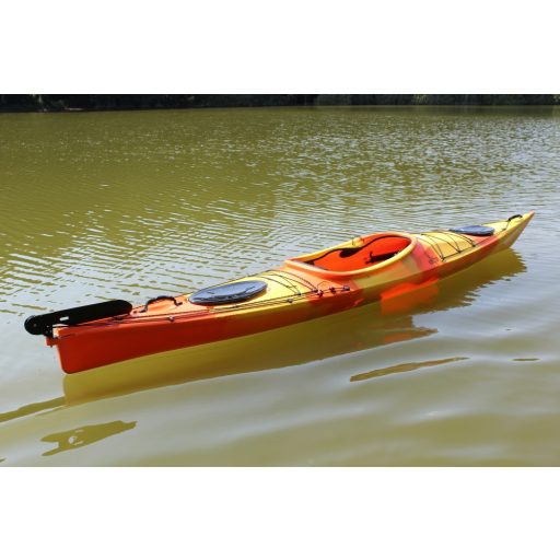 SeaSide Lotus 420 túra és tengeri kajak kormányrendszerrel