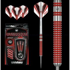 Winmau steel Overdrive Dart szett 90% wolfram 22g