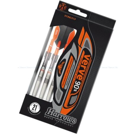 Harrows Verve 90% wolfram Steel darts szett - 21 g