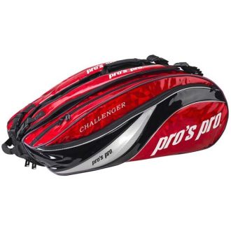 Pro's Pro Challenger Red tenisztáska, 12 ütős
