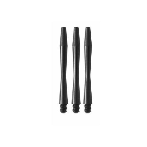 Darts szár hosszú Harrows Anodised aluminium, fekete 47mm