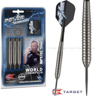   TARGET steel POWER SILVERLIGHT Phil Taylor darts szett - 24 g