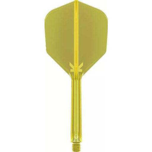 Darts toll és szár egyben Target K-Flex sárga, No6 toll és közepes szár