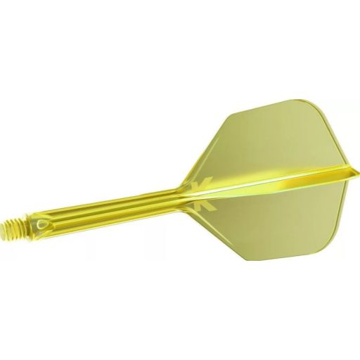Darts toll és szár egyben Target K-Flex sárga, No6 toll és közepes szár