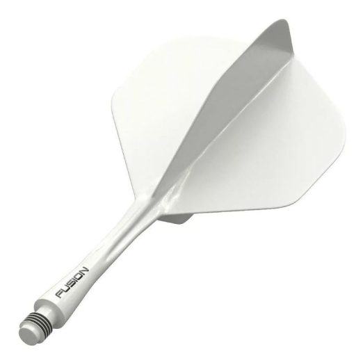 Darts toll és szár egyben Winmau Fusion fehér, No2 toll és közepes szár