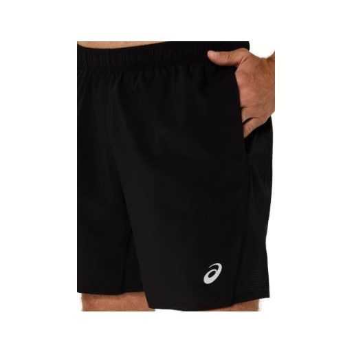 Asics futó rövidnadrág, fekete