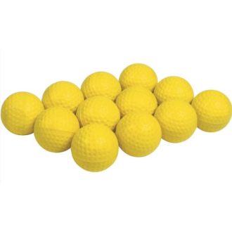 Szivacs golf labda szett, 12 db
