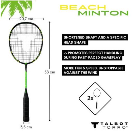 Talbot-Torro Beachminton tollaslabda szett