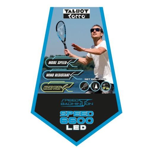 Talbot-Torro Speed 6600 LED Speedbadminton szett