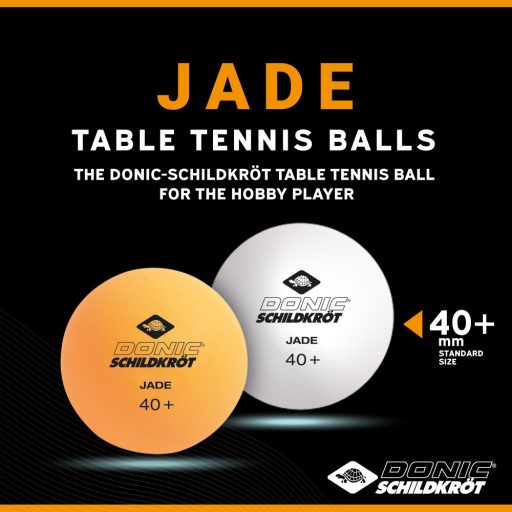 Donic Jade Poly 40+ ping-pong labda, 12 db