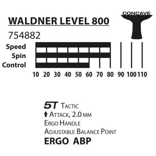Donic  Waldner line 800 asztalitenisz ütő