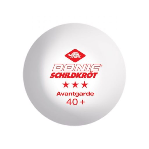 Donic Avantgarde 3 csillagos asztalitenisz edzőlabda, 6 db