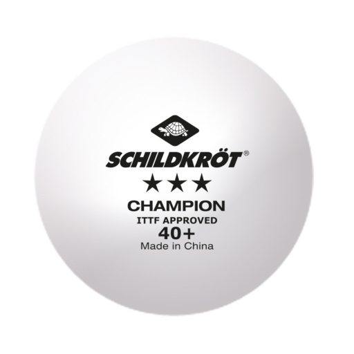 Schildkröt Champion 3 csillagos asztalitenisz edzőlabda, 3+1 db