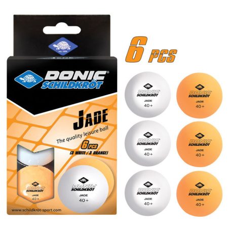 Donic Jade 2 Color Poly 40+ ping-pong labda, 6 db