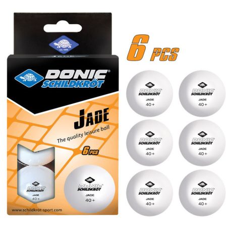 Donic Jade Poly 40+ ping-pong labda, 6 db
