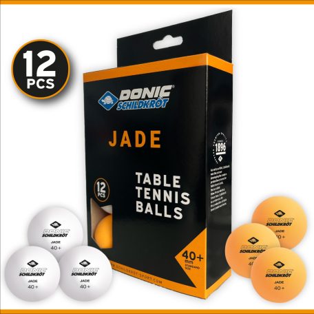 Donic Jade Poly 40+ ping-pong labda, 12 db