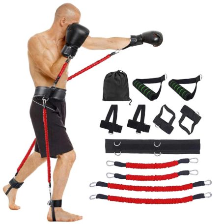 Boxing Resistand Band láberősítő és karerősítő expander, 55 kg