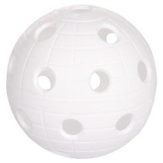 Floorball labda, crater, fehér