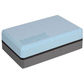 Merco jóga tégla, Yoga Block Duo, kék-szürke, 7,5 cm