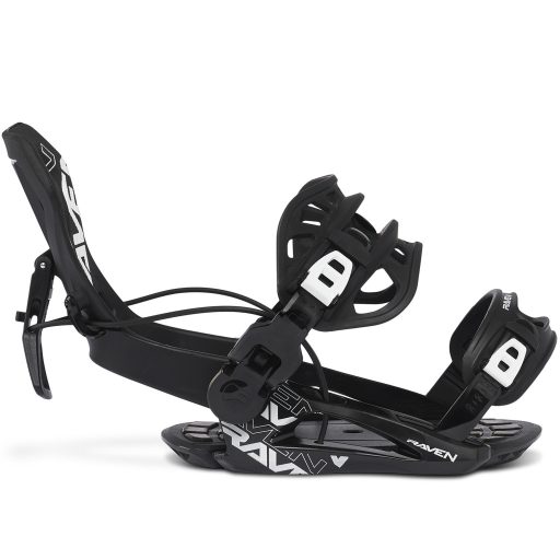  Raven FT360 black gyorsbelépős snowboard kötés, M (39-42)