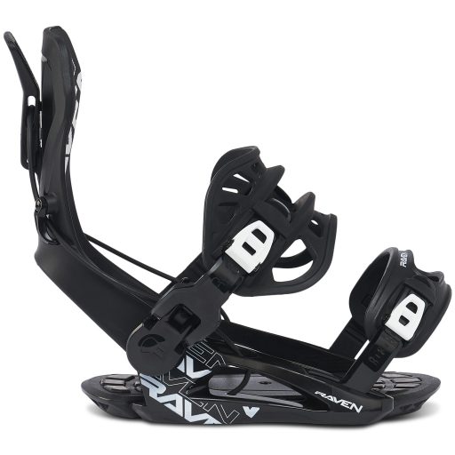  Raven FT360 black gyorsbelépős snowboard kötés, M (39-42)