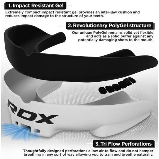 RDX 3w fogvédő, fekete-fehér