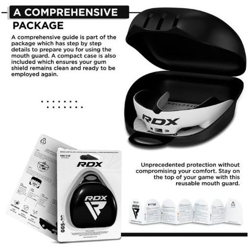 RDX 3w fogvédő, fekete-fehér