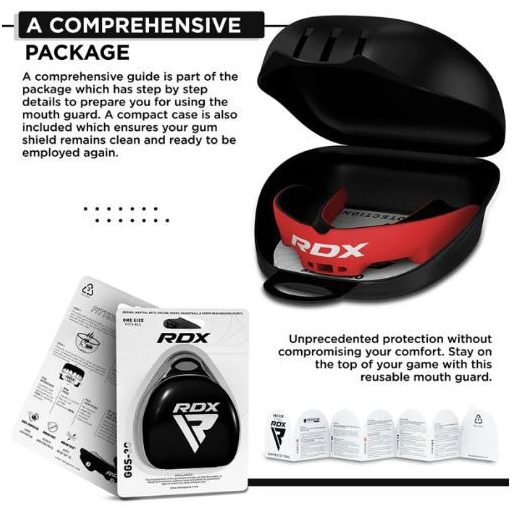 RDX 3w fogvédő, piros-fekete