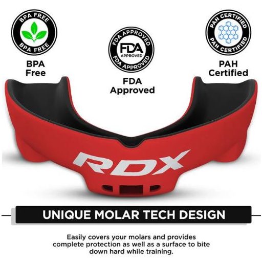 RDX 3w fogvédő, piros-fekete