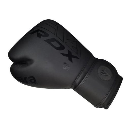 RDX F6 Kara edző boxkesztyű, matt fekete