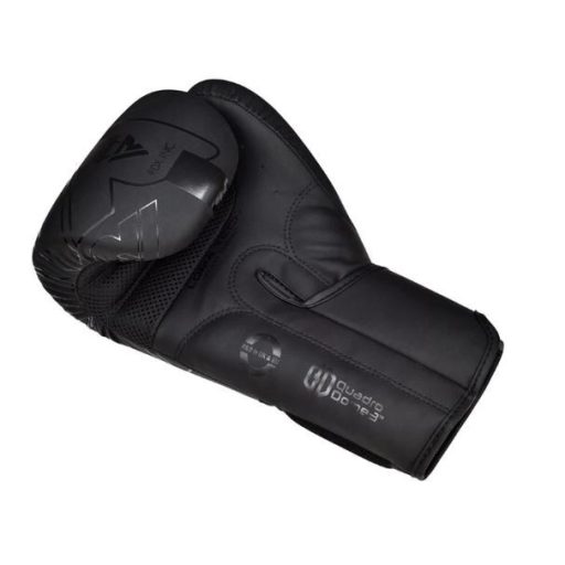 RDX F6 Kara edző boxkesztyű, matt fekete