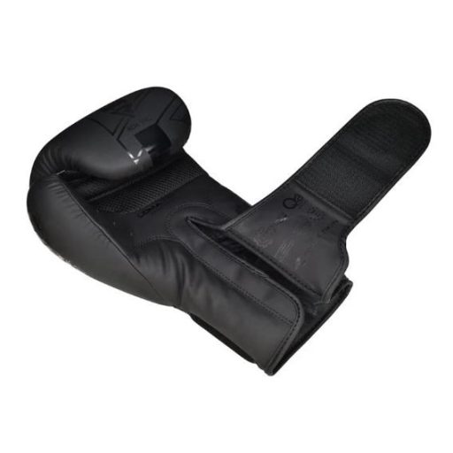 RDX F6 Kara edző boxkesztyű, matt fekete