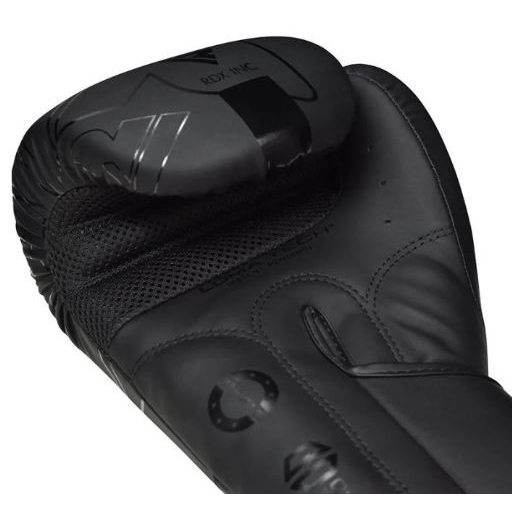 RDX F6 Kara edző boxkesztyű, matt fekete